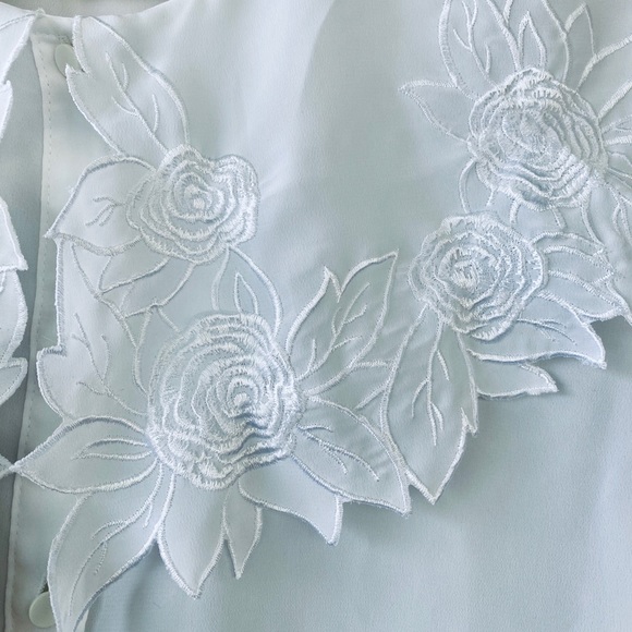 Vintage Boat Neck Blouse - Picture 2 of 8